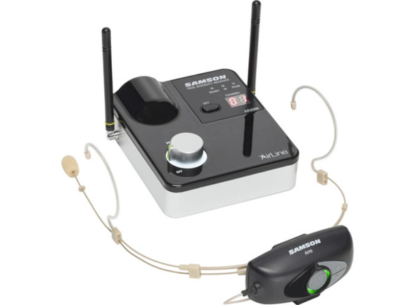 Samson Audio AirLine 99m AH9 Wireless UHF Headset System K Band 470 a 494MHz Samson Audio AirLine 99m AH9 Wireless UHF Headset System K Band 470 a 494MHz